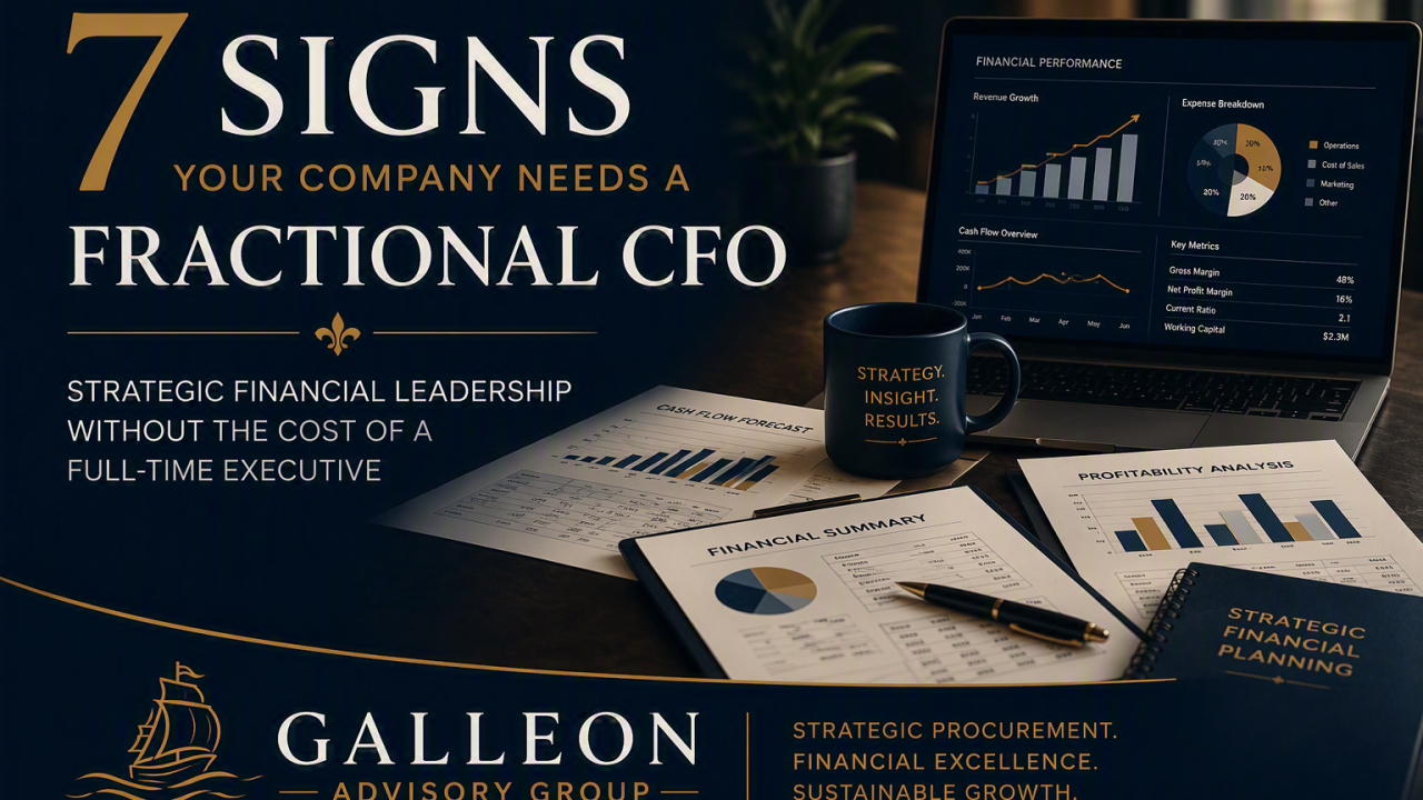 7 Signs Your Company Needs a Fractional CFO