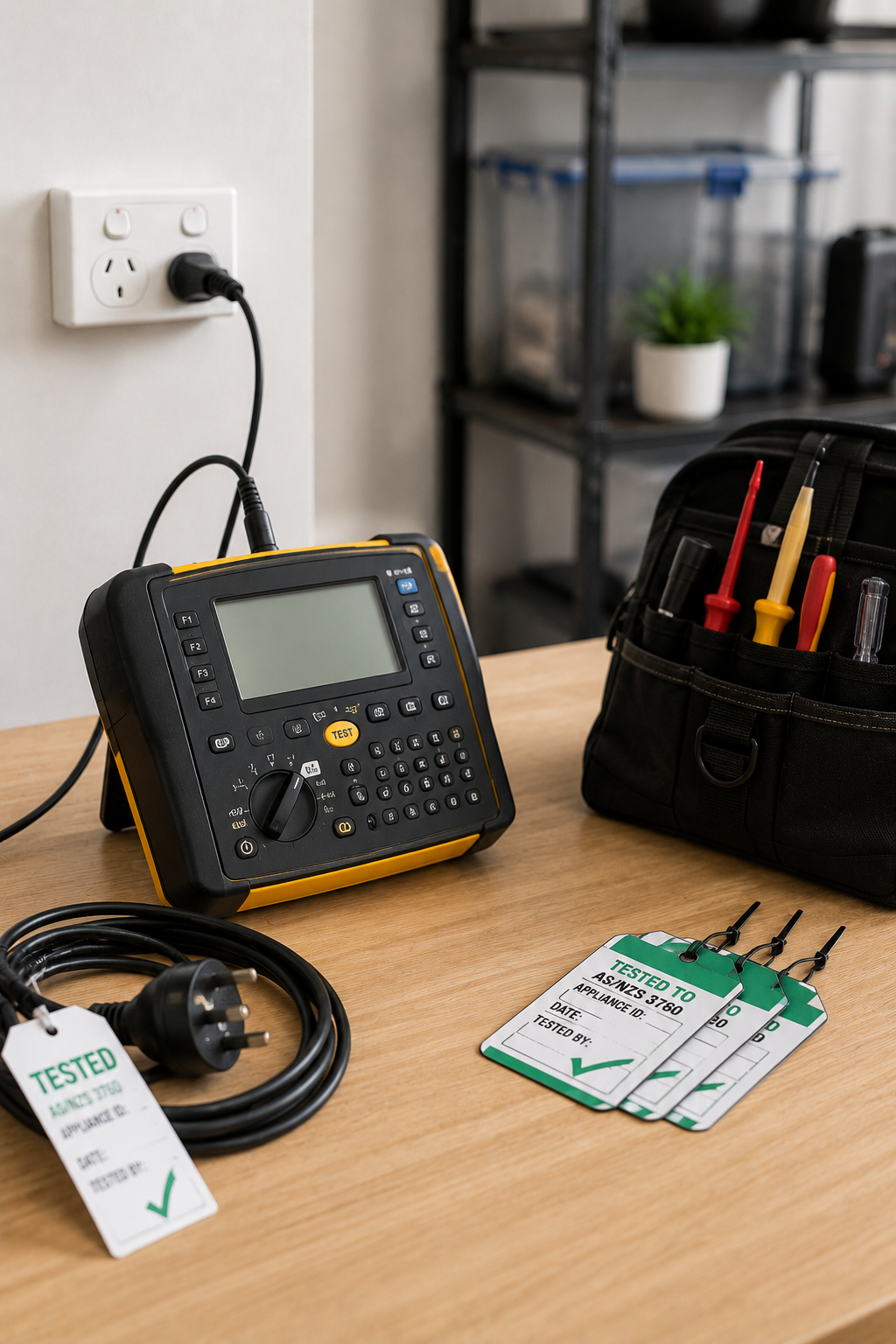Test and Tag tester unit