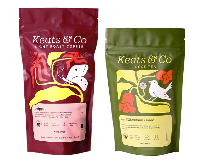 Keats & Co packaging design