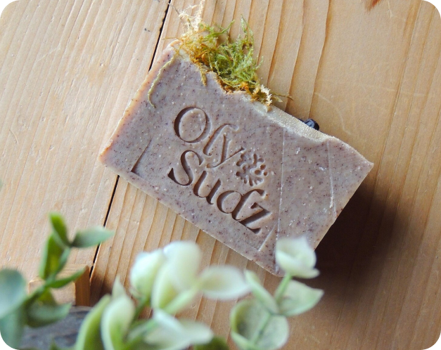 Oly Sudz hand crafted botanical soap bar