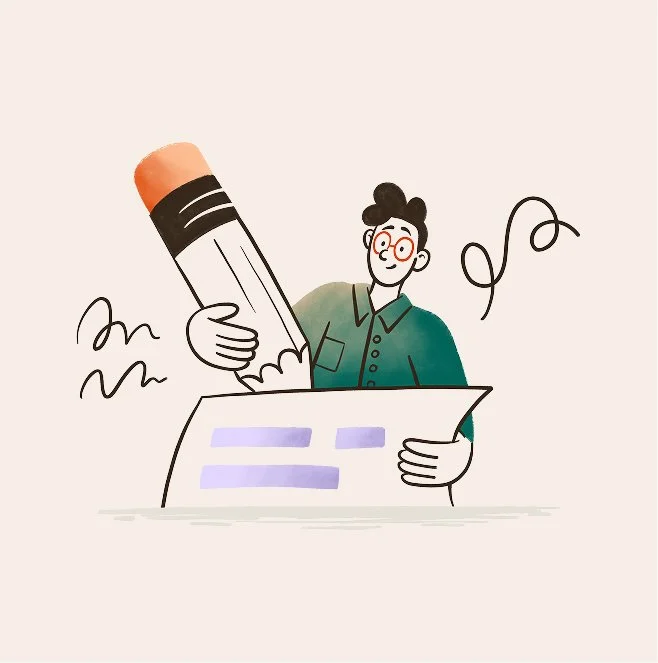 Custom branded illustration