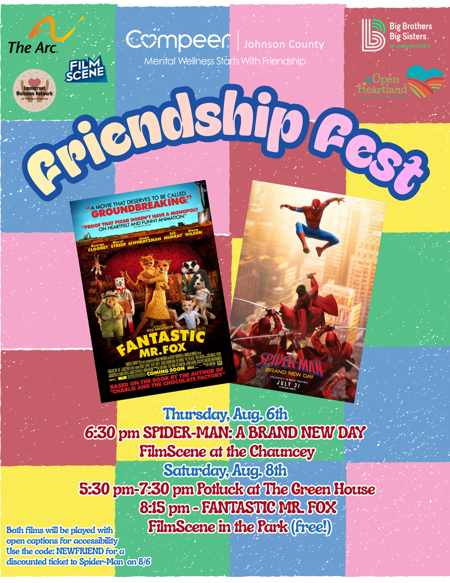 FilmScene Friendship Fest