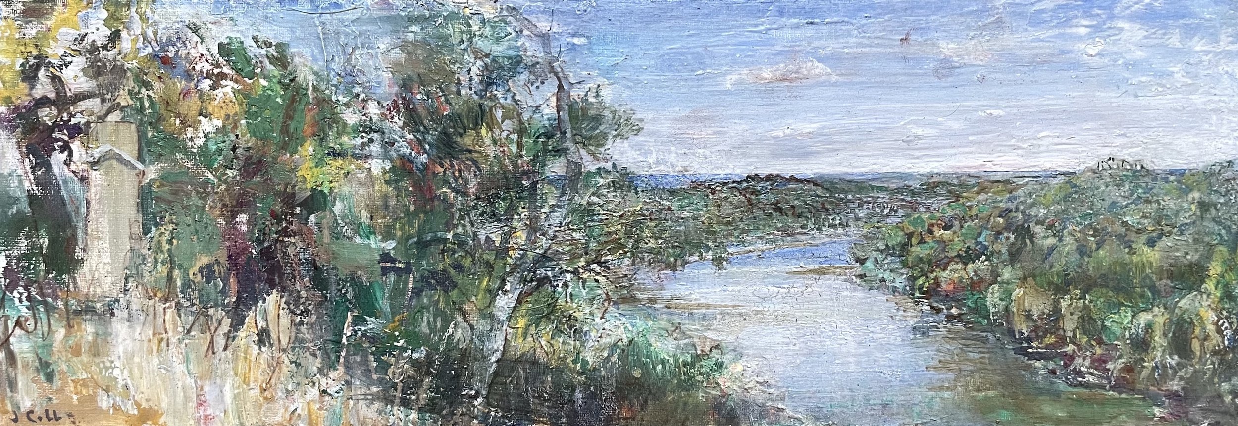 "The Hill Homestead", 4.25x11.75