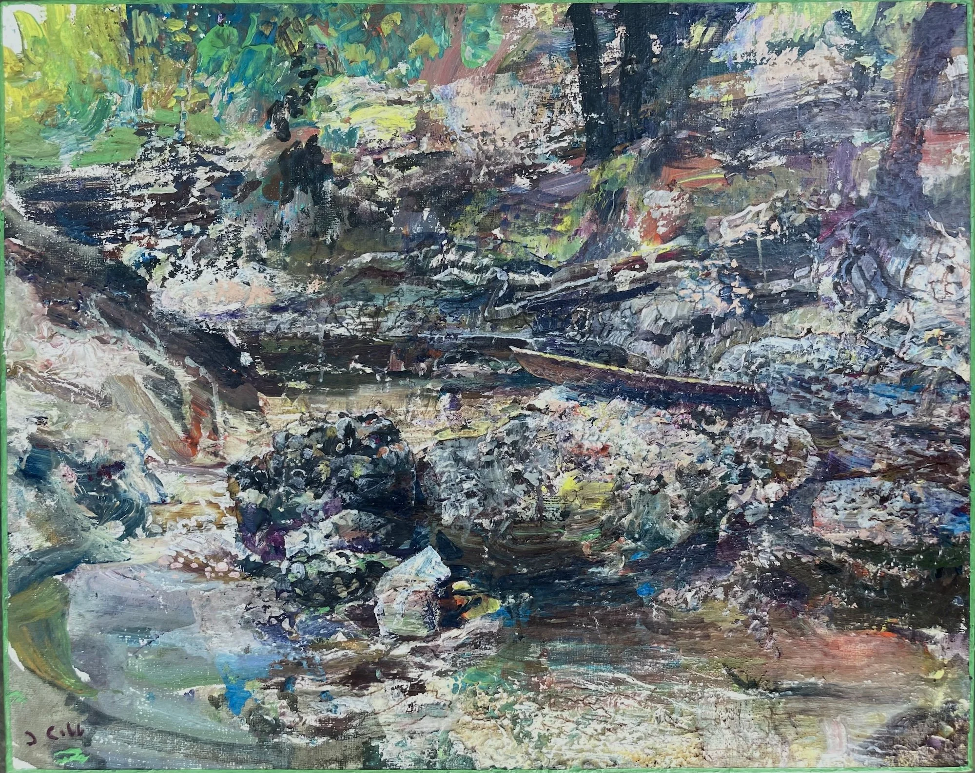 "Abode of the Moccasin", 8x10