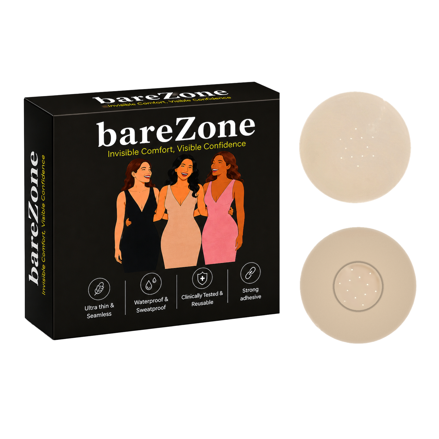 Breathable Round Nipple Cover