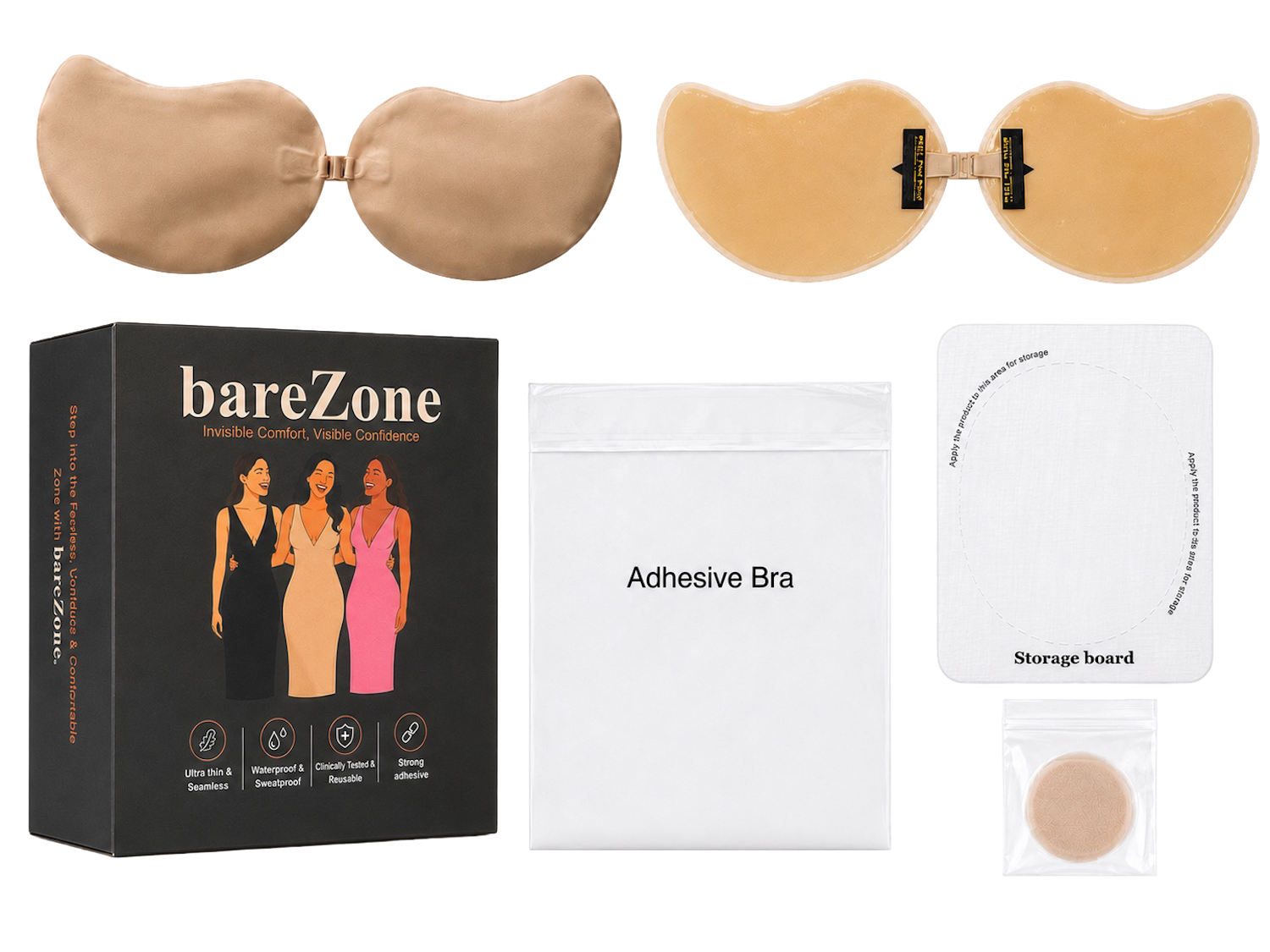 Silicone Mango Push Up Bra