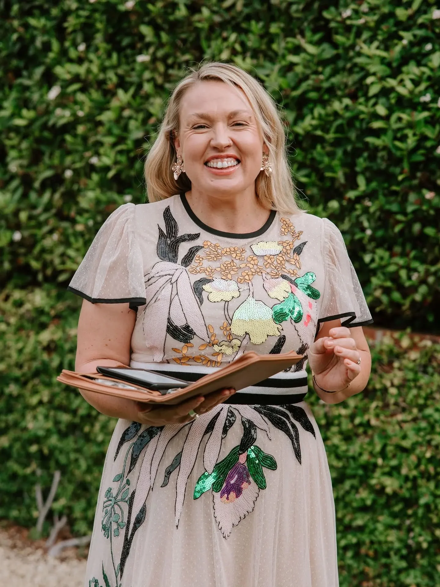 Your Love 

Cheerleader..
Party Starter..
Calming Celebrant...
Sincere sidekick... 
Bubbly Bridal Bae... 

Bringing heartfelt ceremonies and infectious happiness to weddings across the Great Southern.

Piccy caught by the gorgeous Ann @annandtom 

At