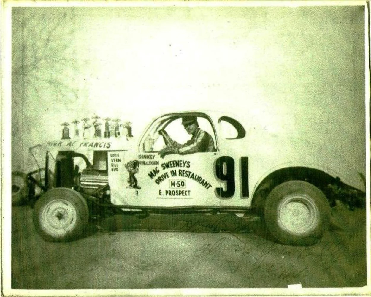 Championship hood ornaments, mid-1950s (Photo courtesy of Donaldson Family 