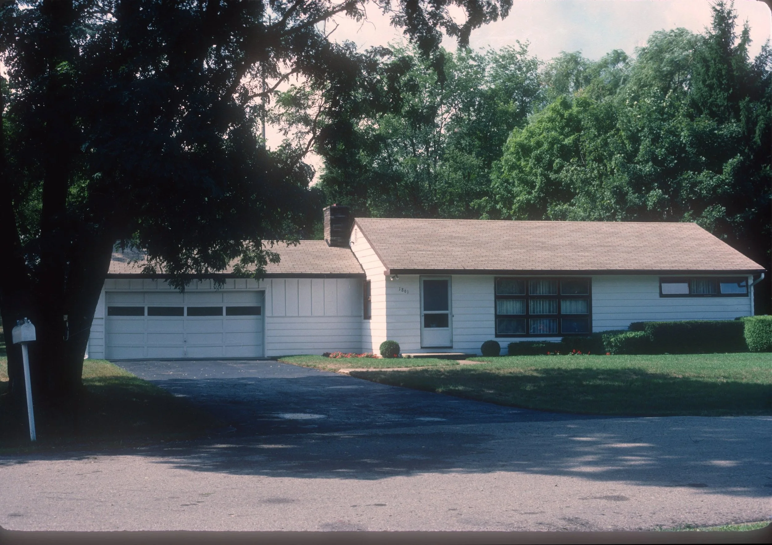 1861 Schaffer Dr., Jackson, Michigan (my collection) 