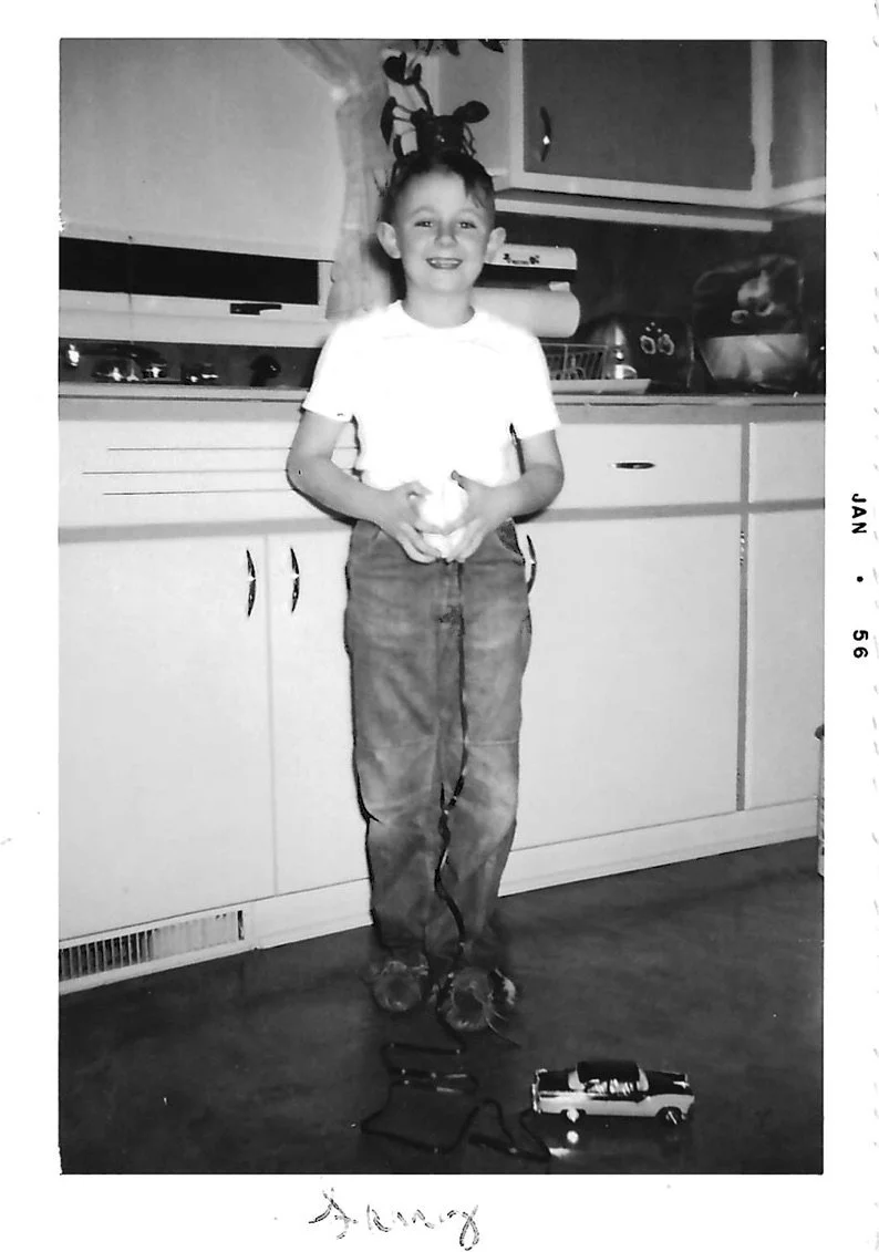  My first electric car, a Ford (Photo courtesy of Lynn Lewis) 