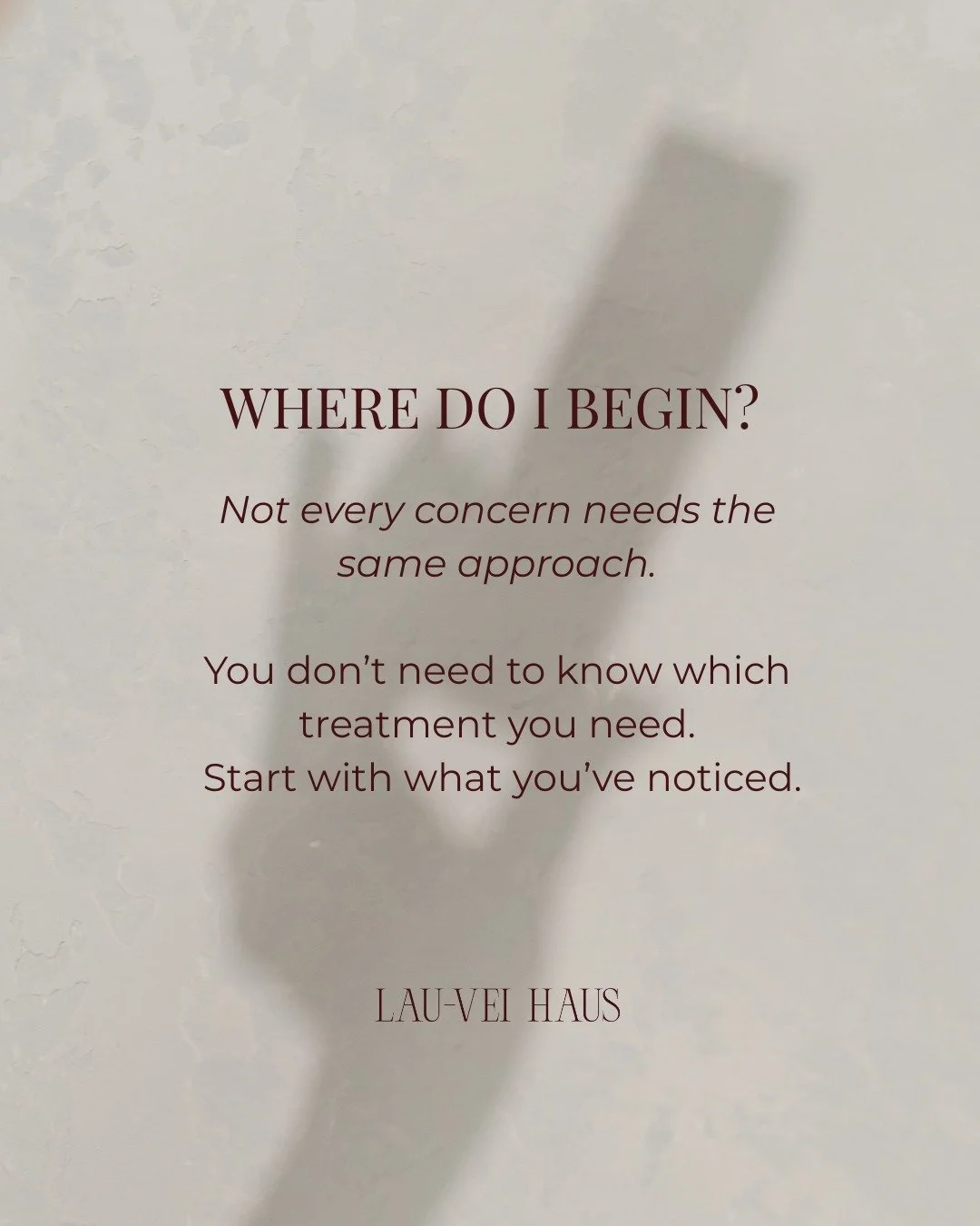 Not sure which consultation is right for you? Here's a quick overview.

Some people come to us noticing changes in movement and expression. Others notice their face has shifted in proportion or structure. For some, it's less about a specific area and