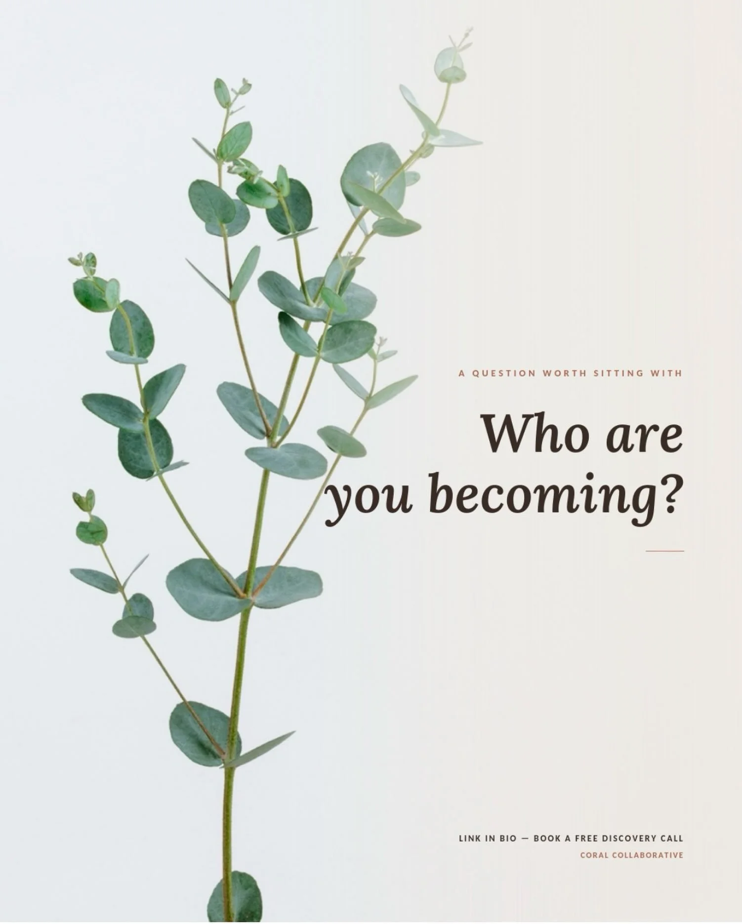 Who are you becoming?

We rarely name it, but most of our hardest moments aren&rsquo;t really about the problem in front of us. They&rsquo;re about identity catching up to change. Our goals shift. Our values shift. What we want from our one precious 