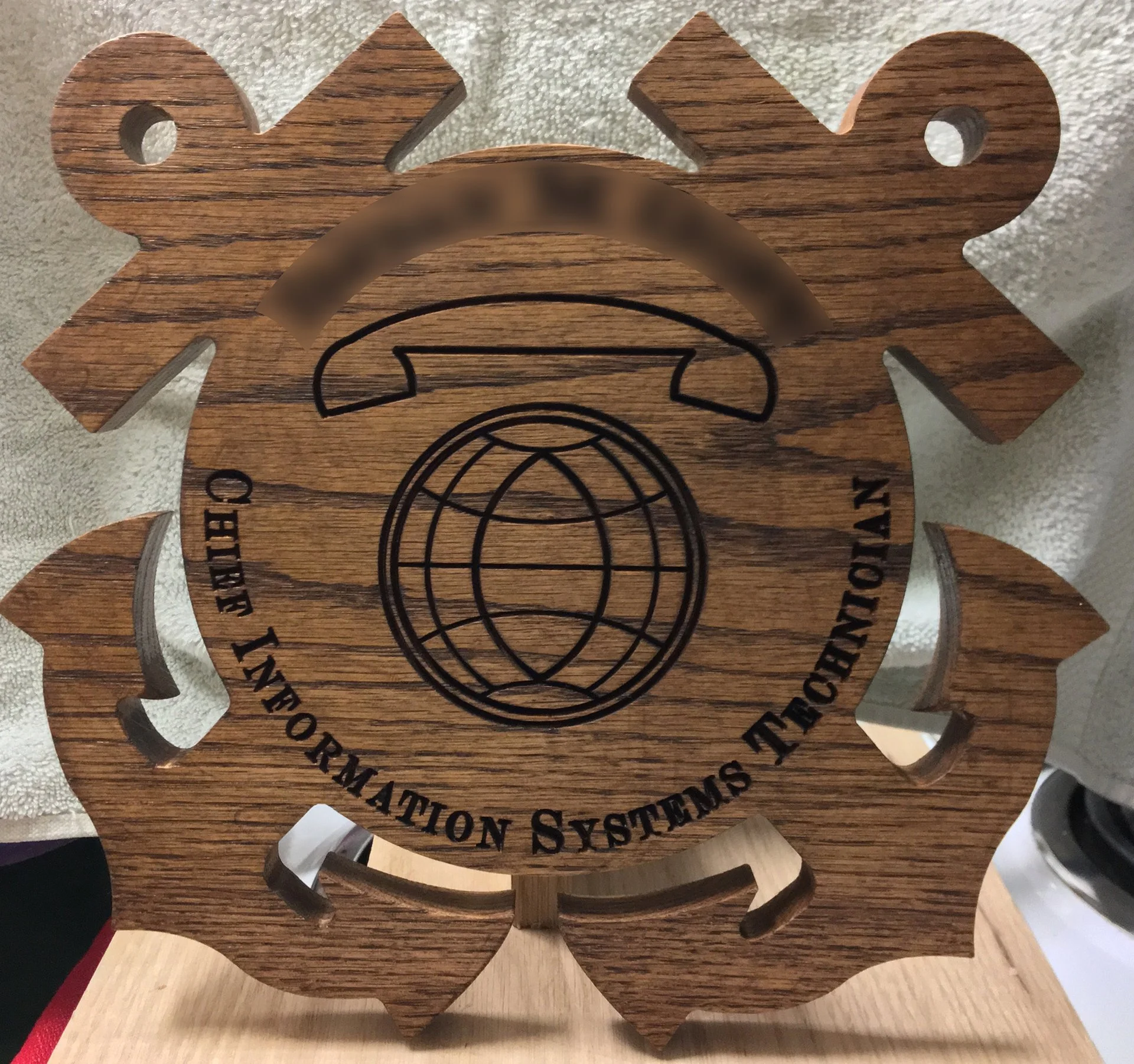 USCG Retirement Plaque