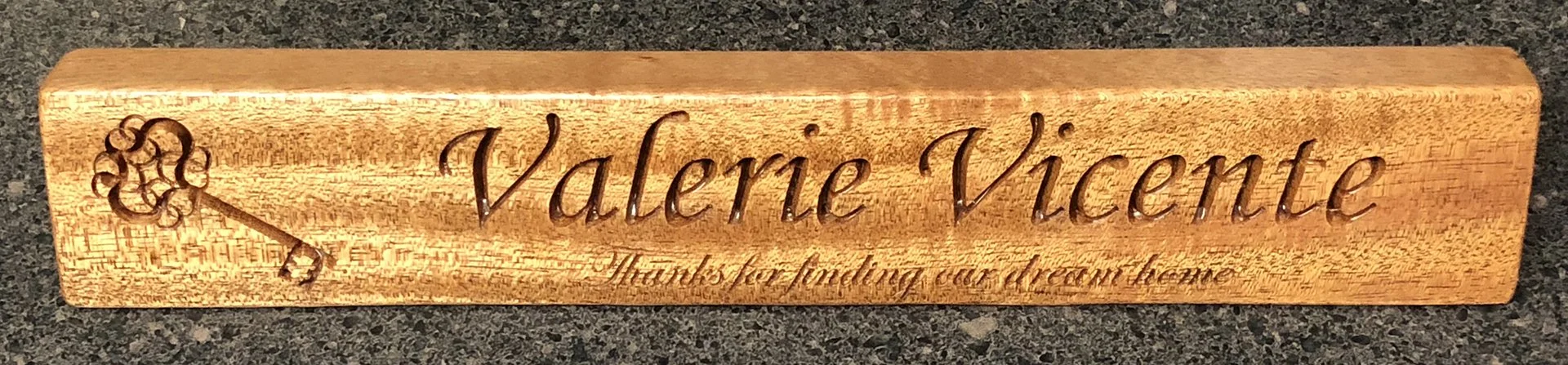 Realtor Name Plate