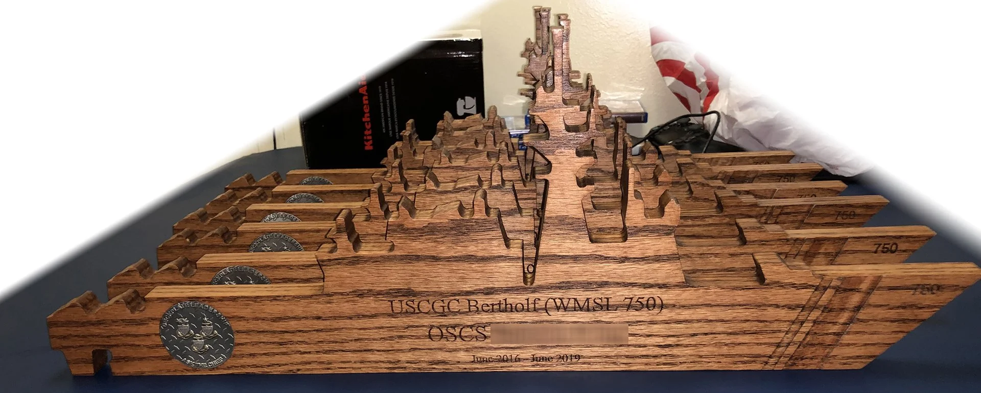 Bertholf Ship Plaque