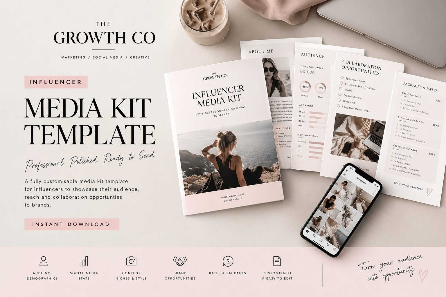 Media Kit Template