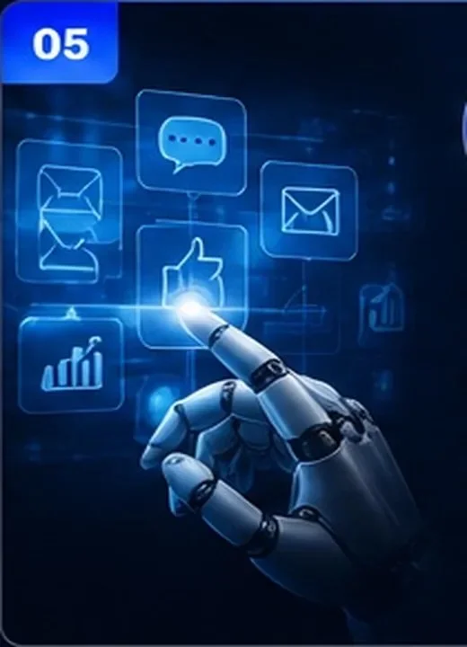Contractor marketing and artificial intelligence solutions including website creation, AI chat, social media, email marketing, and lead capture