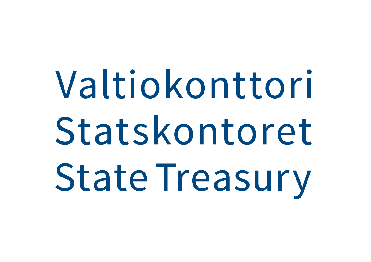 Teksti, jossa lukee 'Valtiokonttori