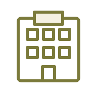 Icon of a calculator with a blank display and multiple buttons.