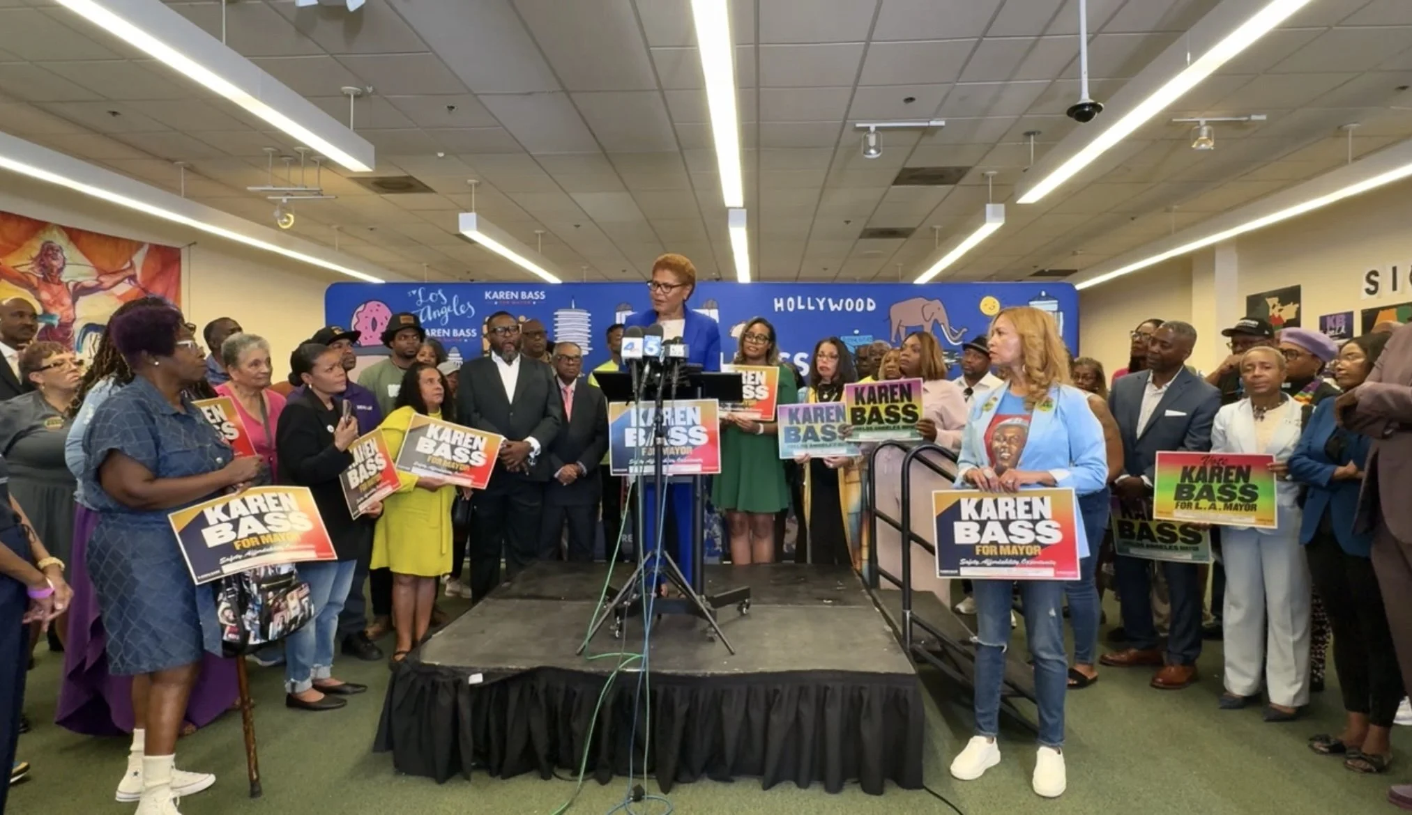 Mayor Karen Bass Press Conference