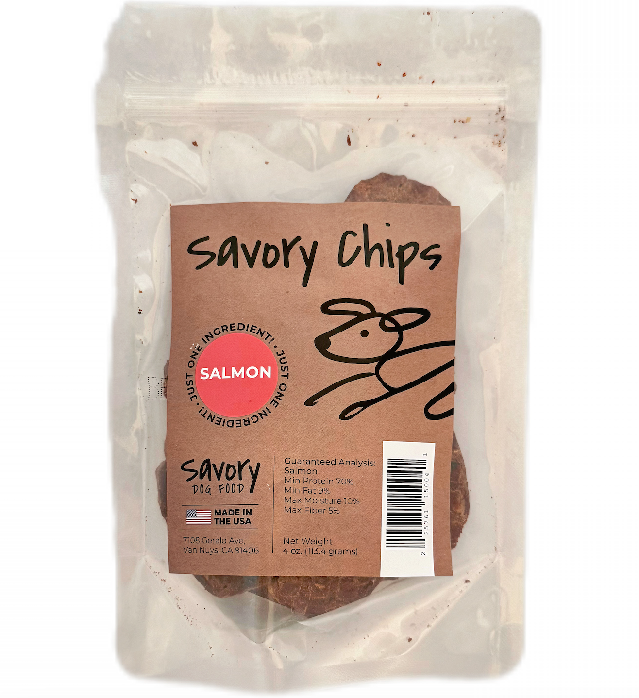 Salmon Chips - Single-Ingredient Salmon Dog Treats