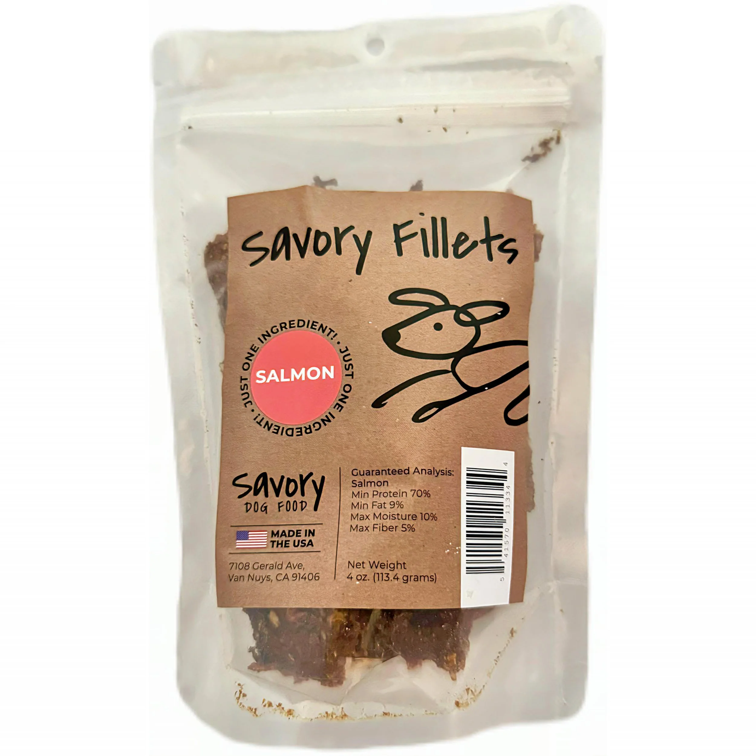 Salmon Fillets - Single-Ingredient Dog Treats