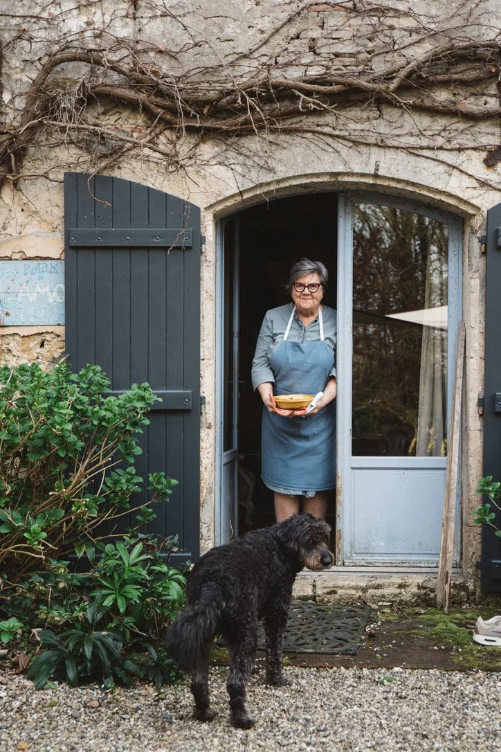 Kate Hill and Chica welcome you to their home.