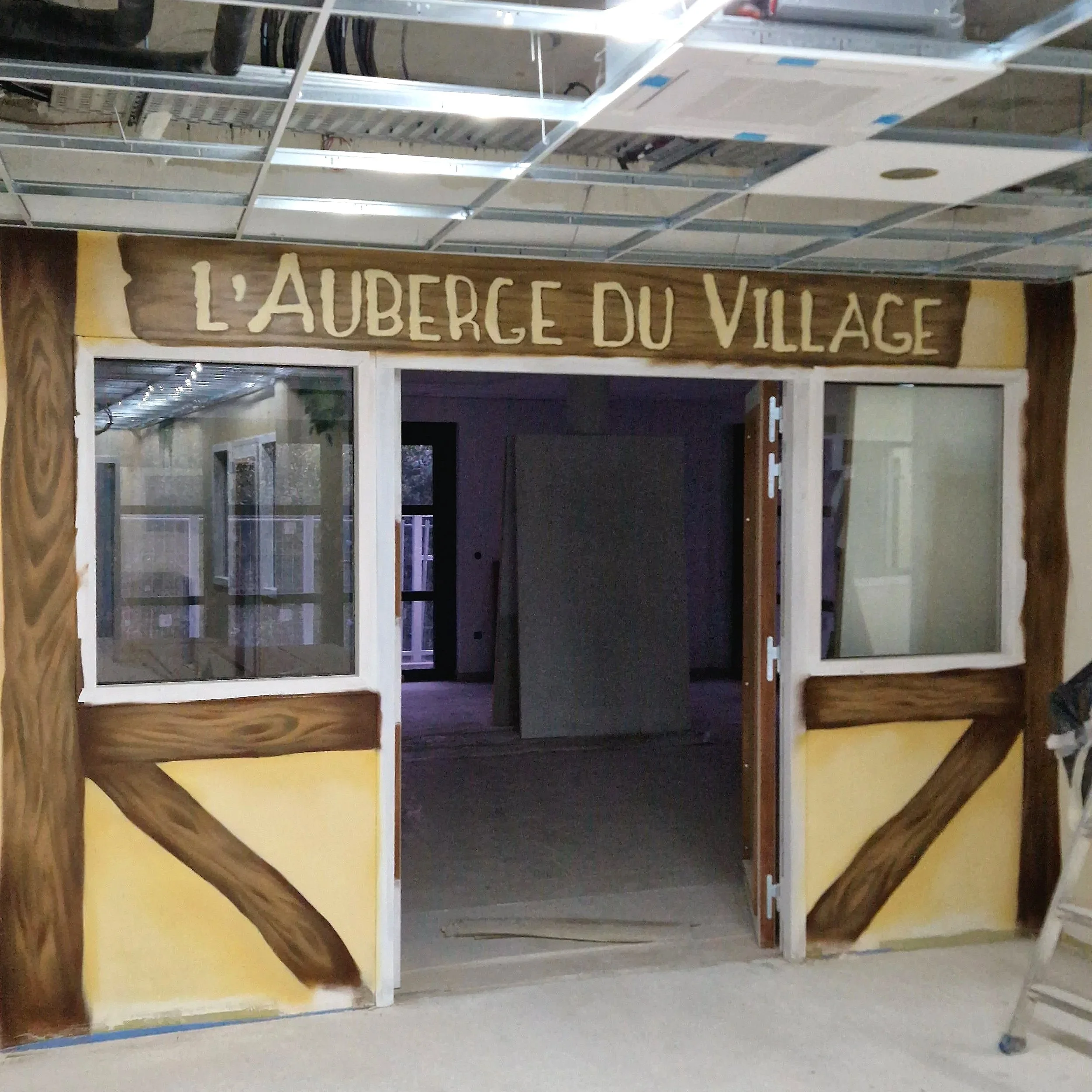 Le future restaurant de l'Ehpad La Madeleine. Bergerac. Dordogne.