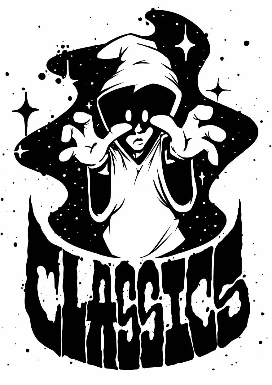 Logo Classics Crew Graffiti