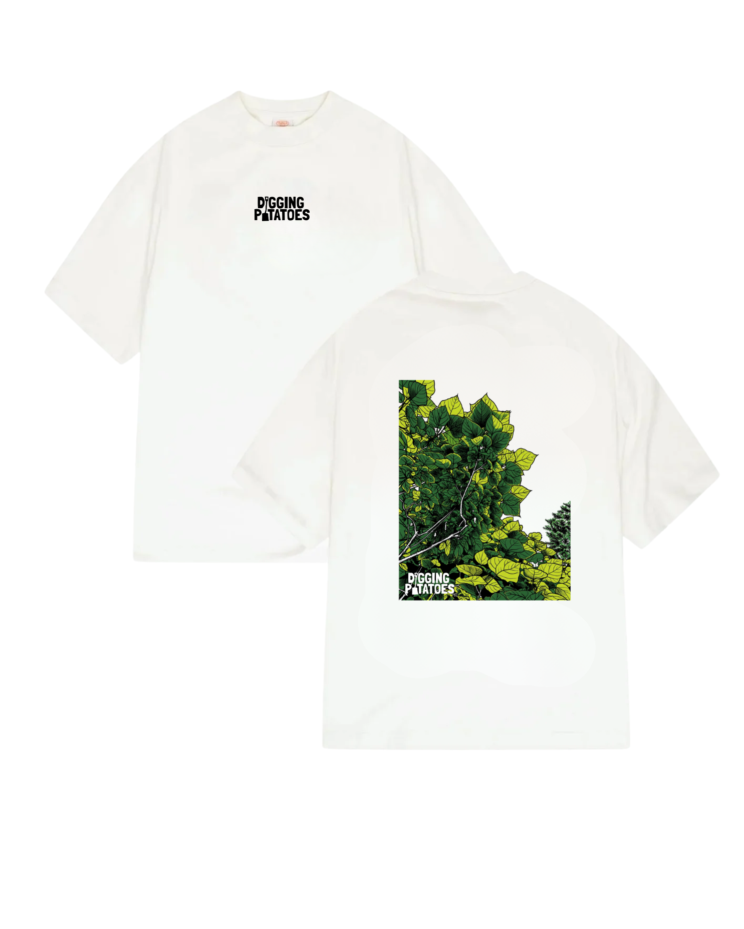 DIGGING POTATOES TEE - THE GREAT INDIAN BEAN