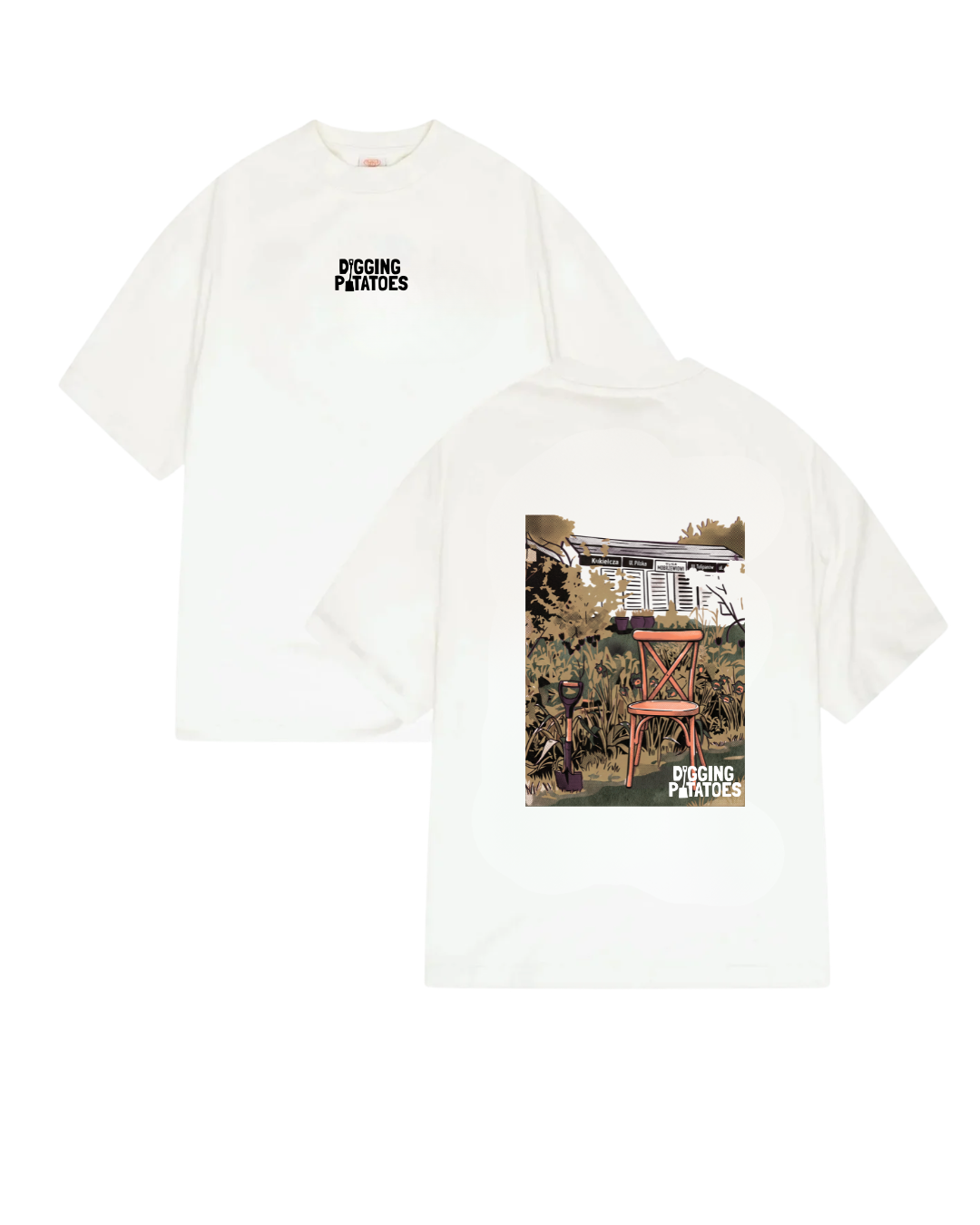 DIGGING POTATOES BASIC TEE - A SEAT IN EDEN