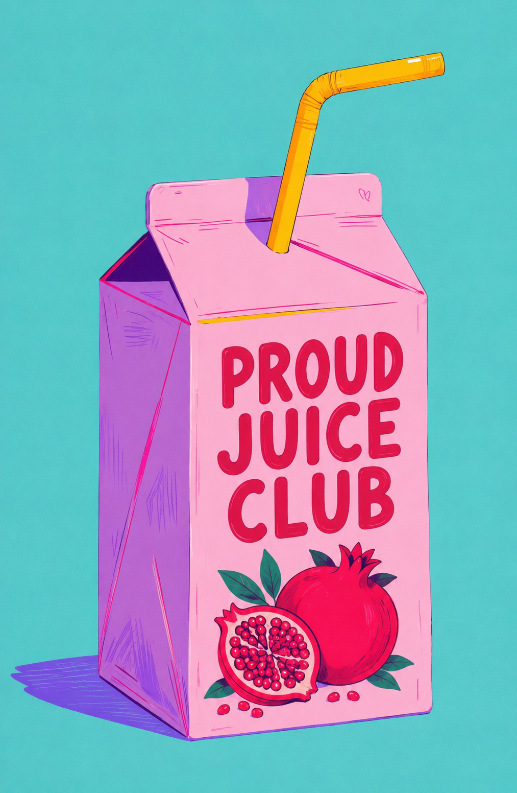 Wall art "Proud Juice Club"