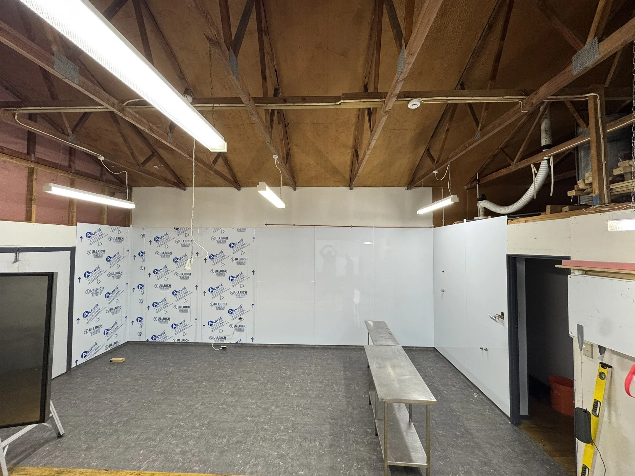 New Double D Brewing Co. brewery space after renovations
