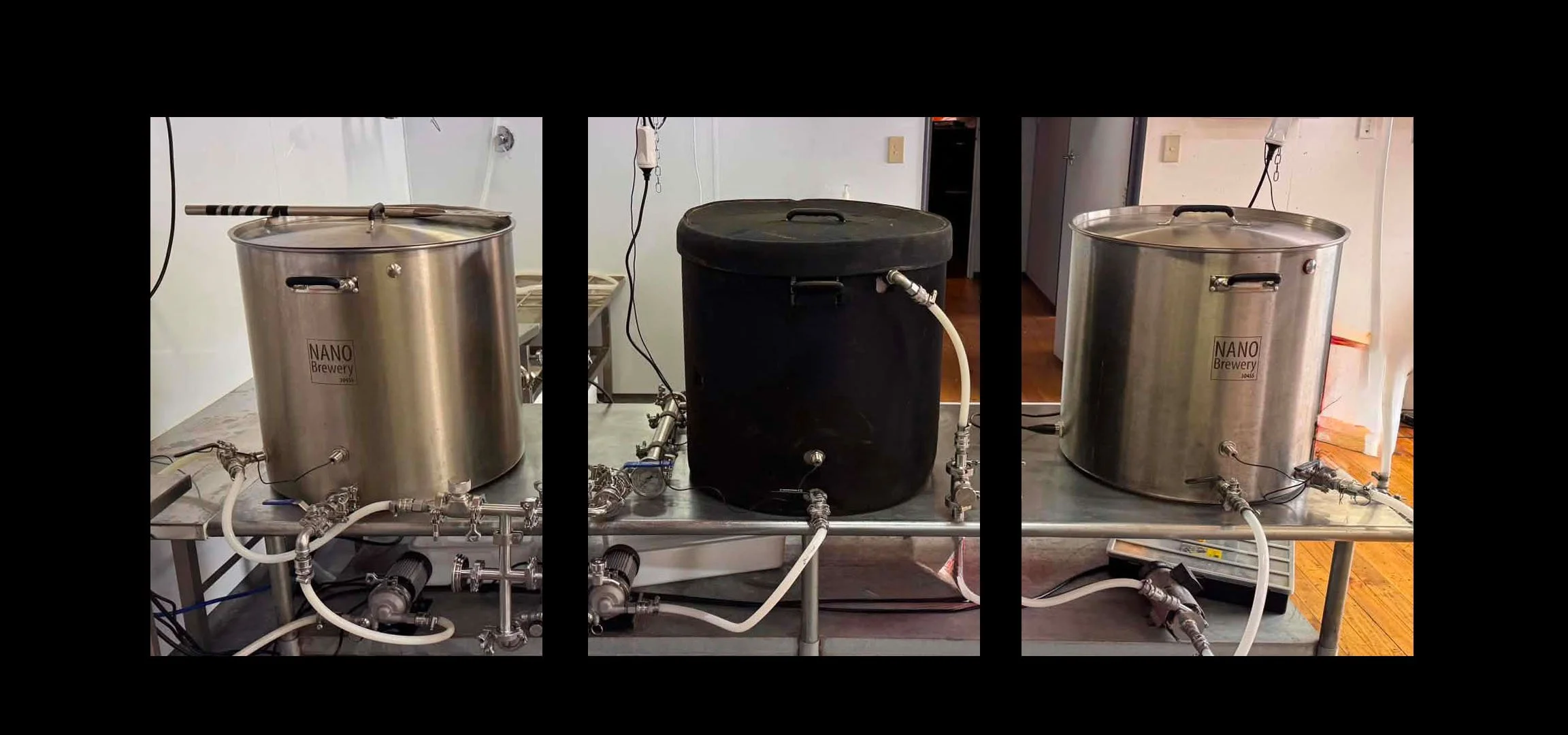 Double D Brewing Co. brew system in New Plymouth brewery