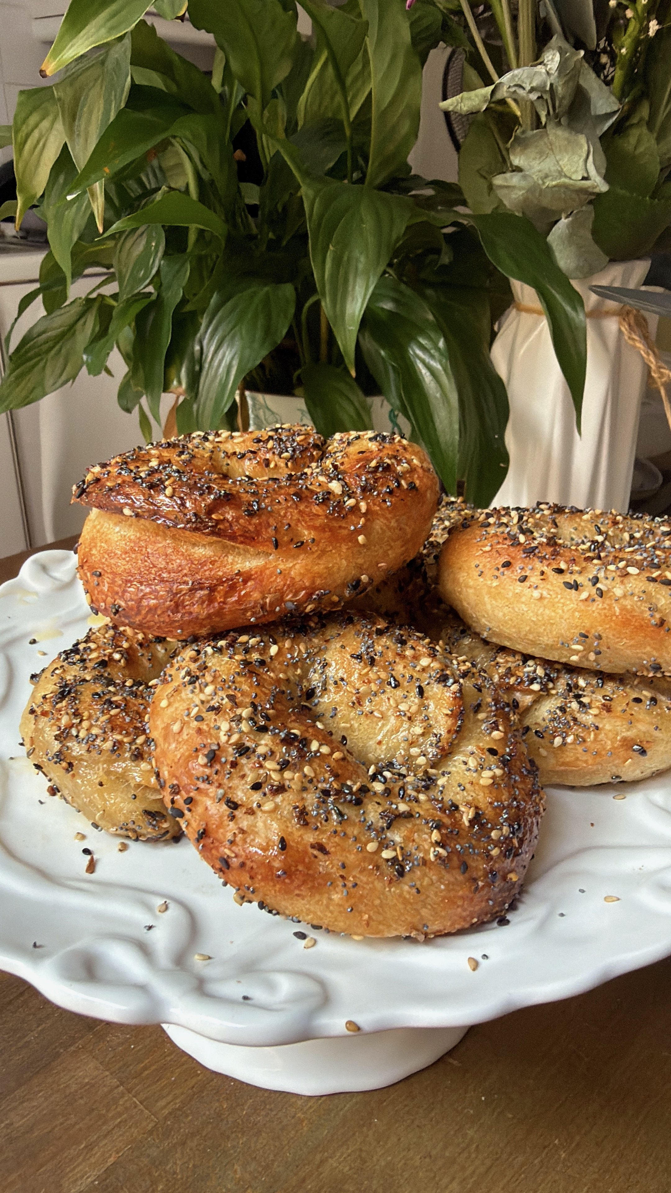 Sourdough Bagels