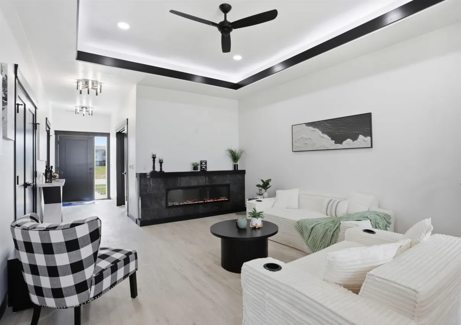 Custom living room