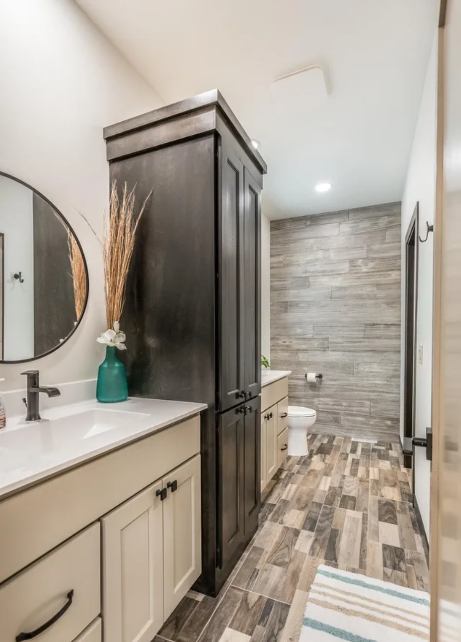 Custom bathroom