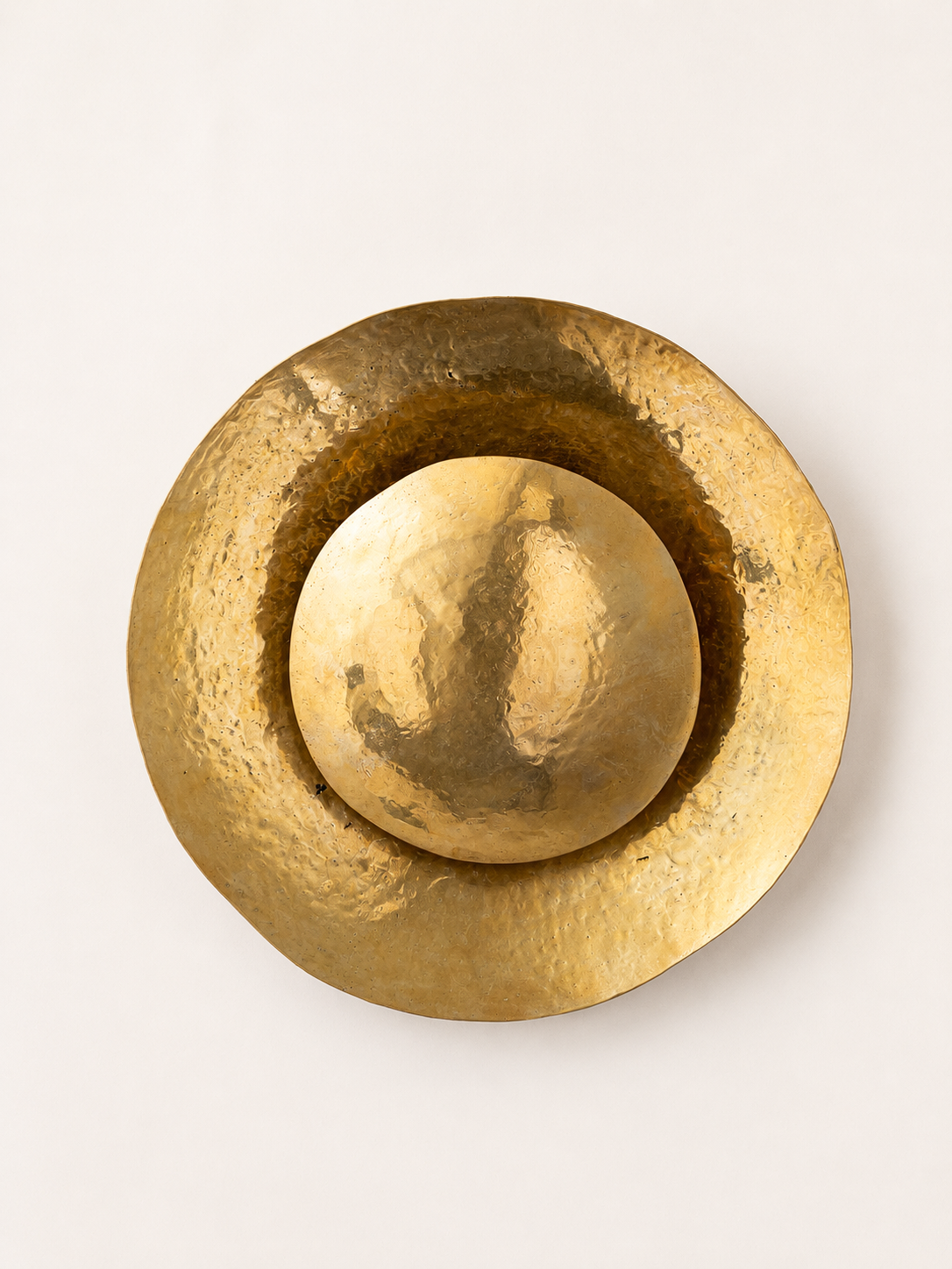 Wall Light - Antique Natural Brass