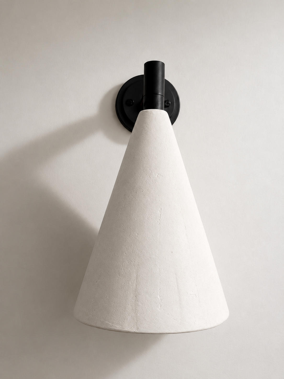Wall Light  - Bronze and Plaster