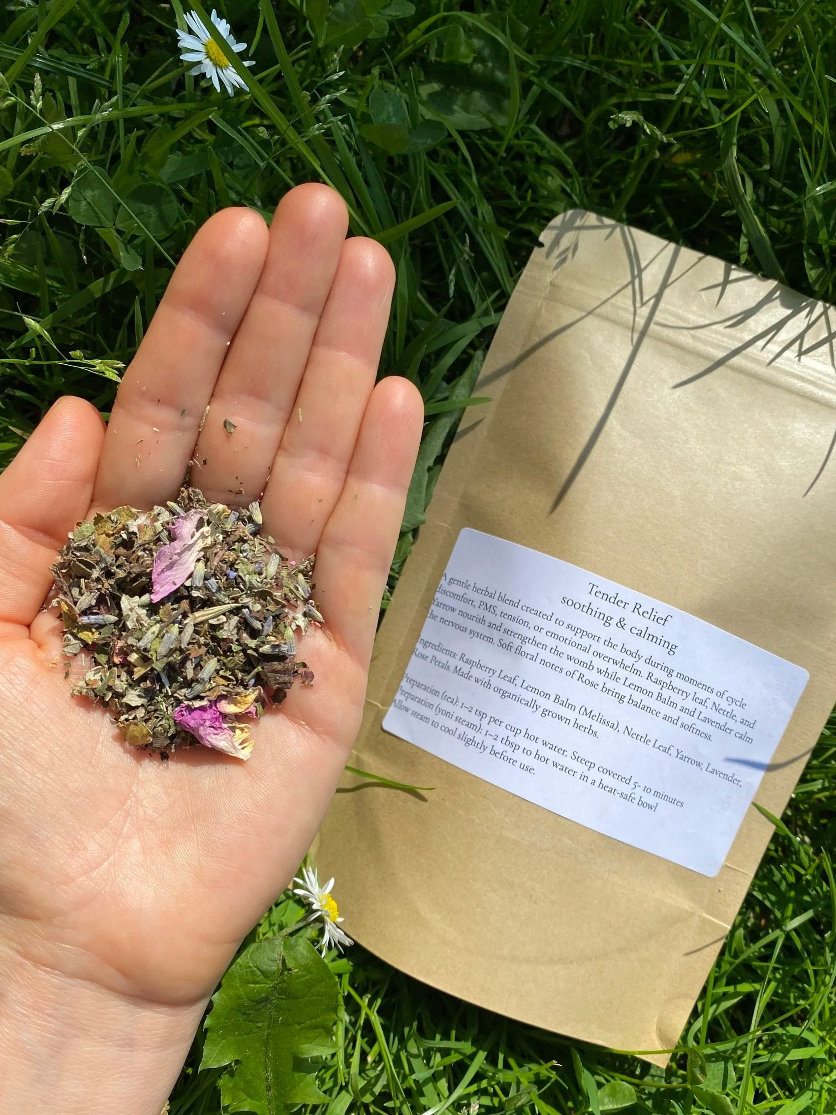 Tender Relief Organic Yoni Steam & Tea + Guided Meditation