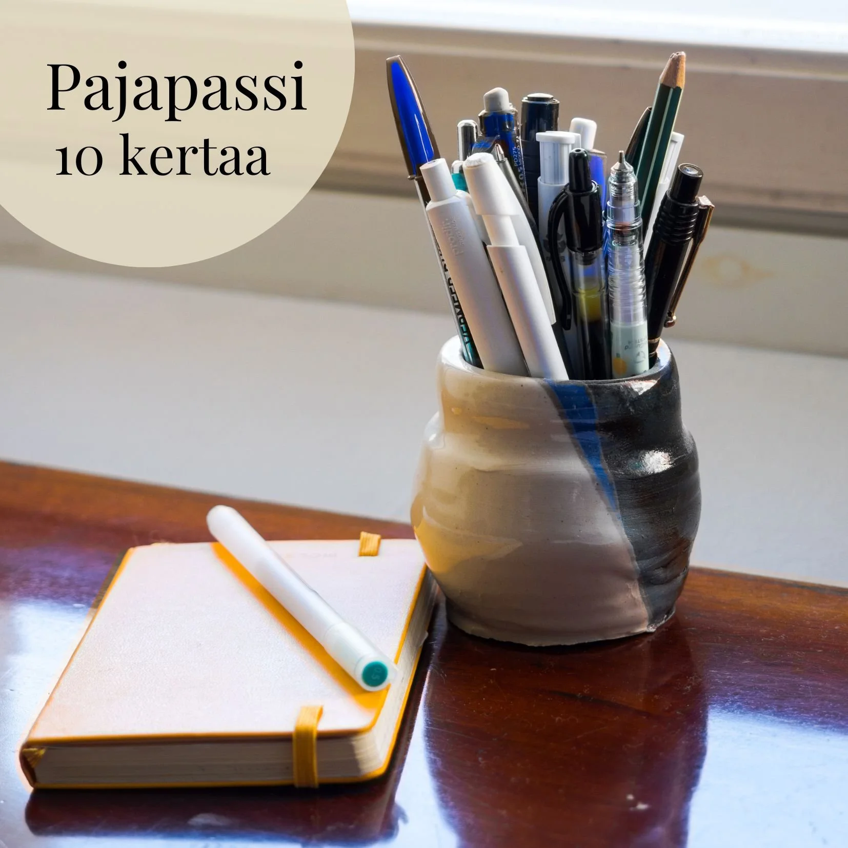 Pajapassi 10 kertaa