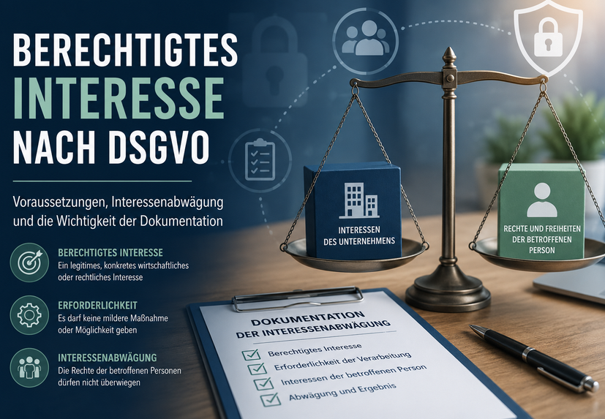 DSGVO - Gazette #57: Berechtigtes Interesse nach Art. 6 Abs. 1 lit. f DSGVO