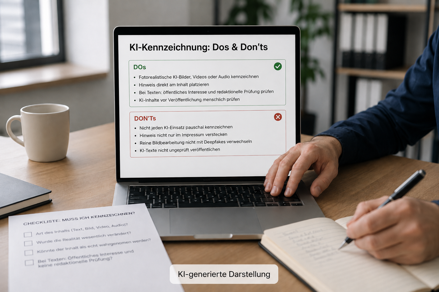 DSGVO-Gazette #59: KI-Kennzeichnung nach Art. 50 AI Act: Muss jetzt überall „KI-generiert“ drauf