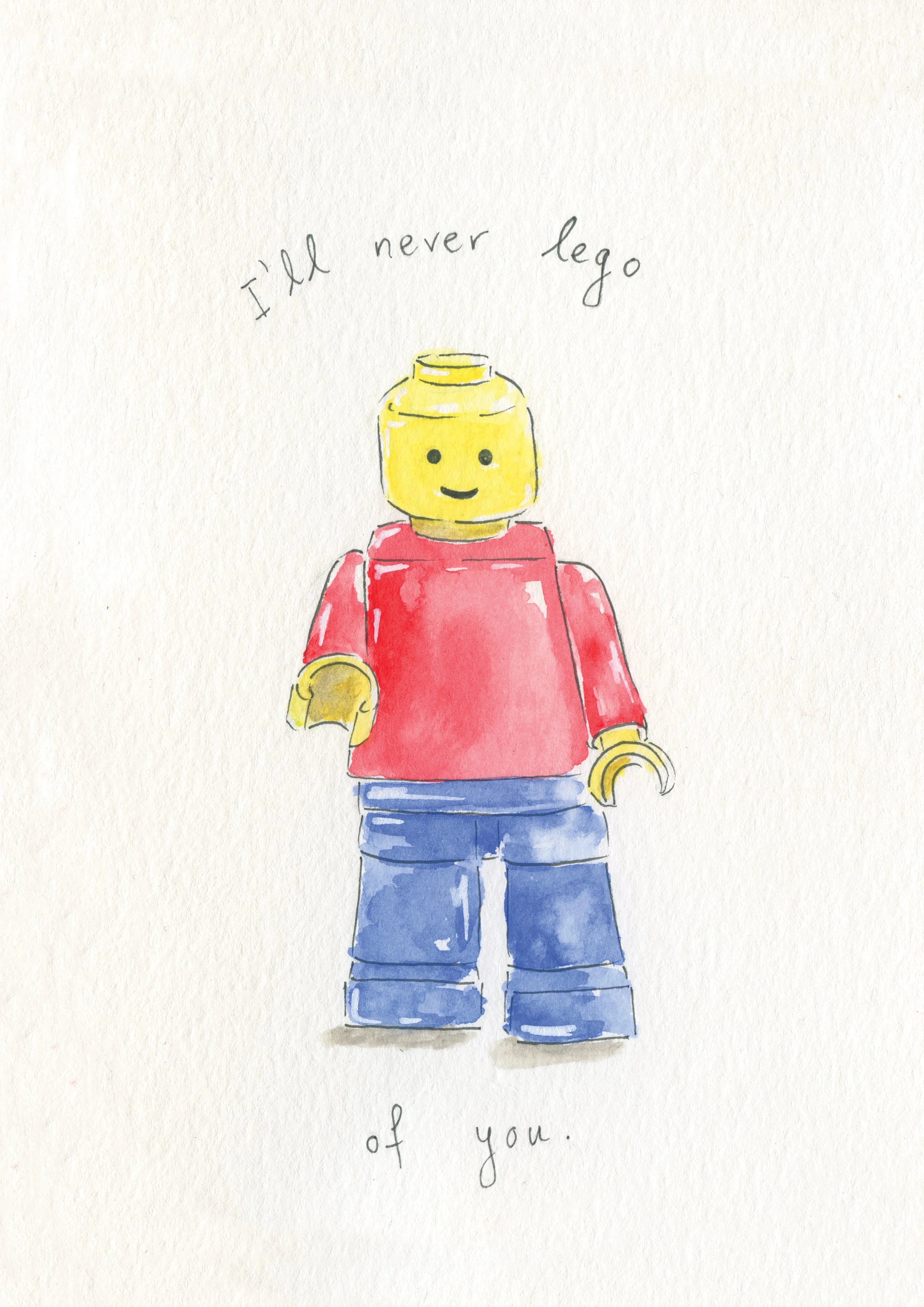 Lego Greeting Card
