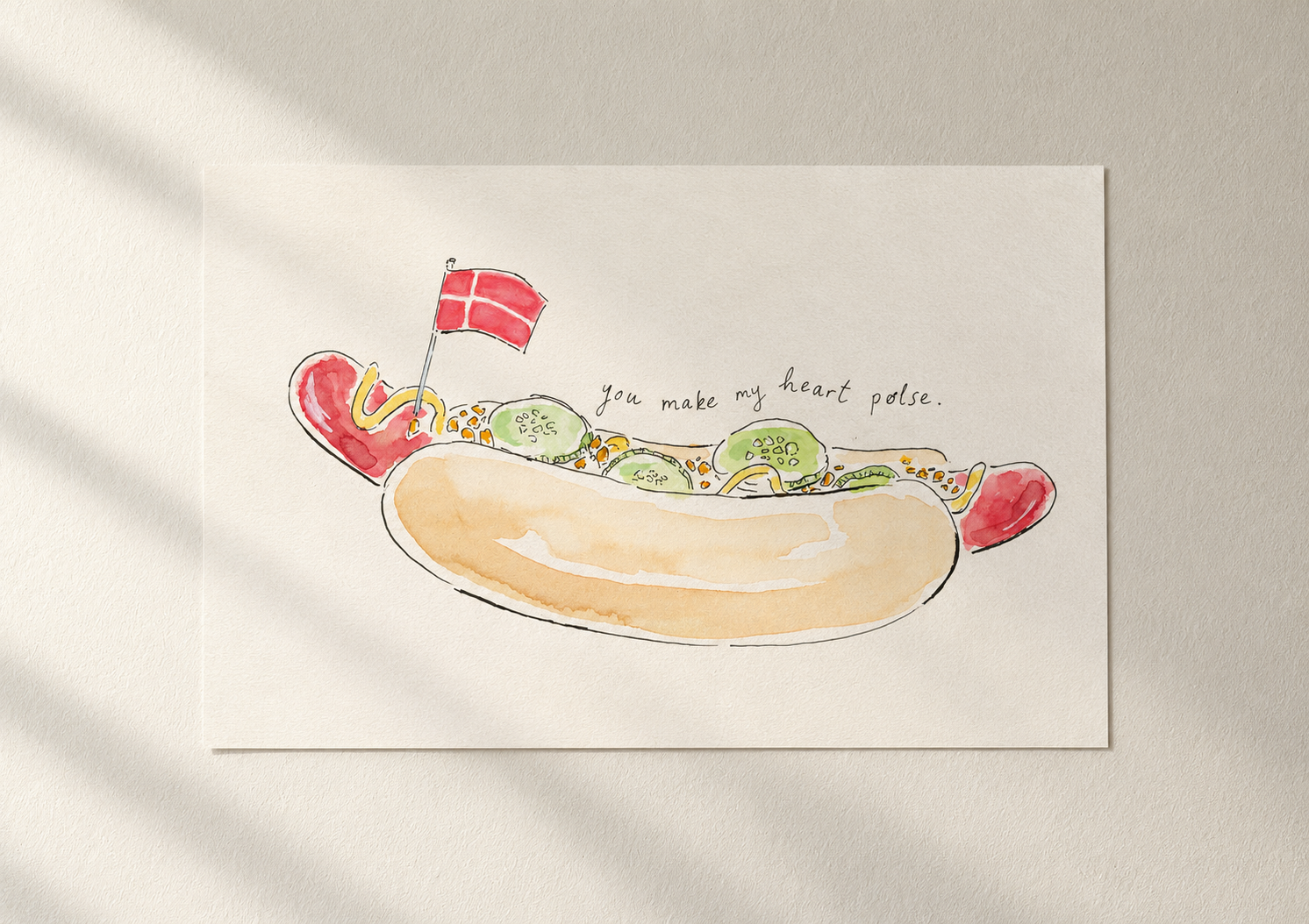 Pølse A3 Poster