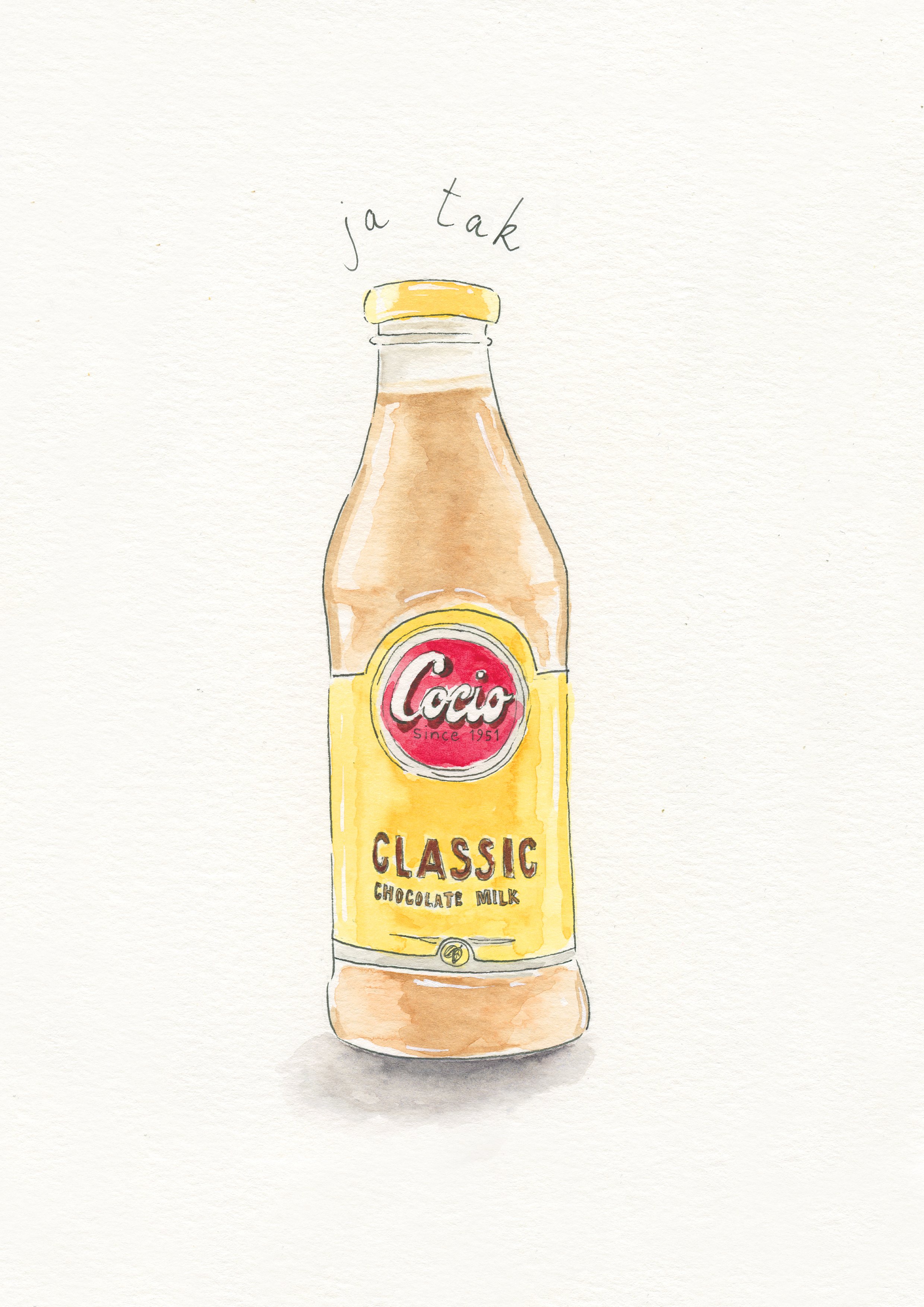 Cocio Chocolate Milk Greeting Card