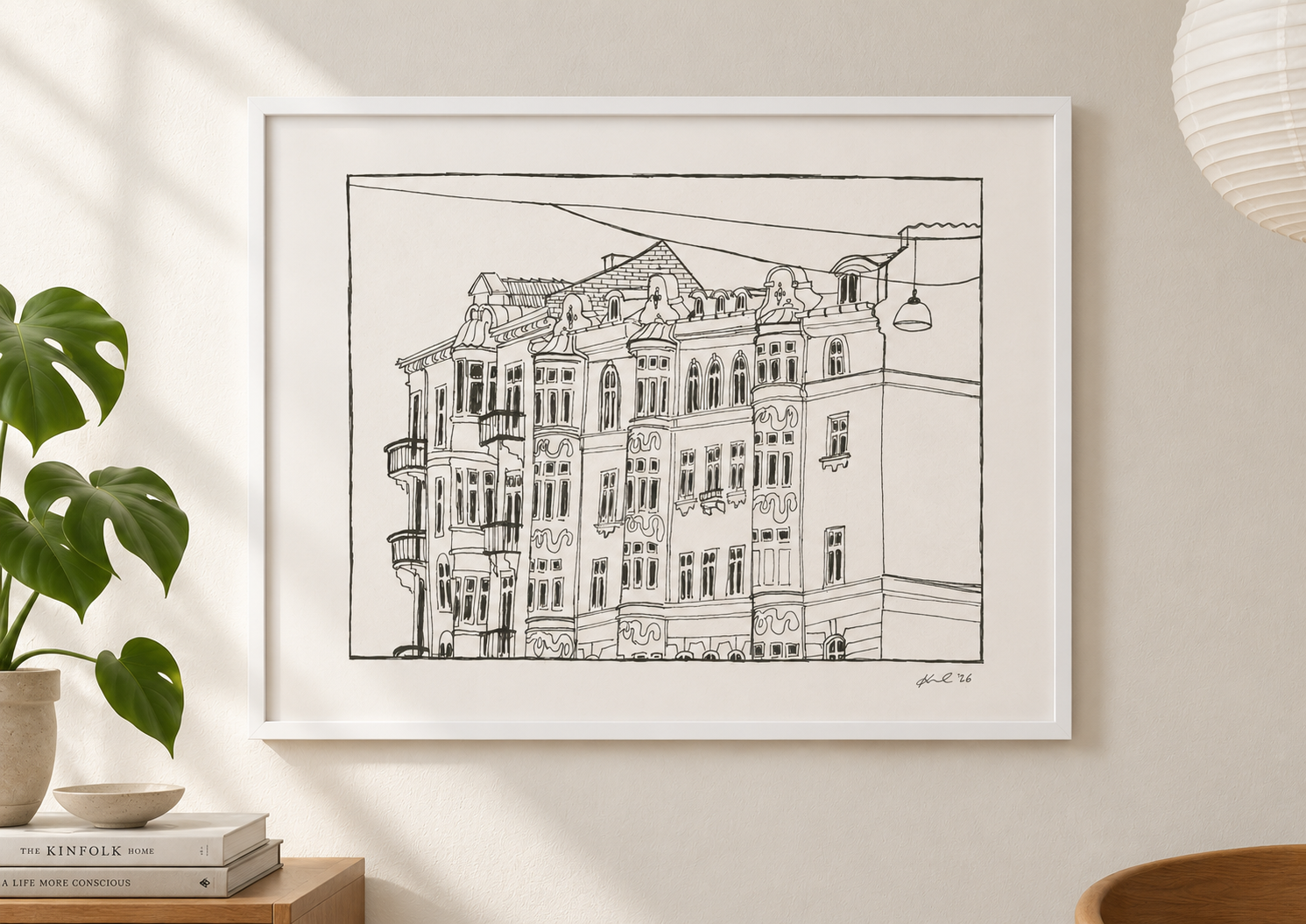 Scandinavian Wall Art with Monstera.png