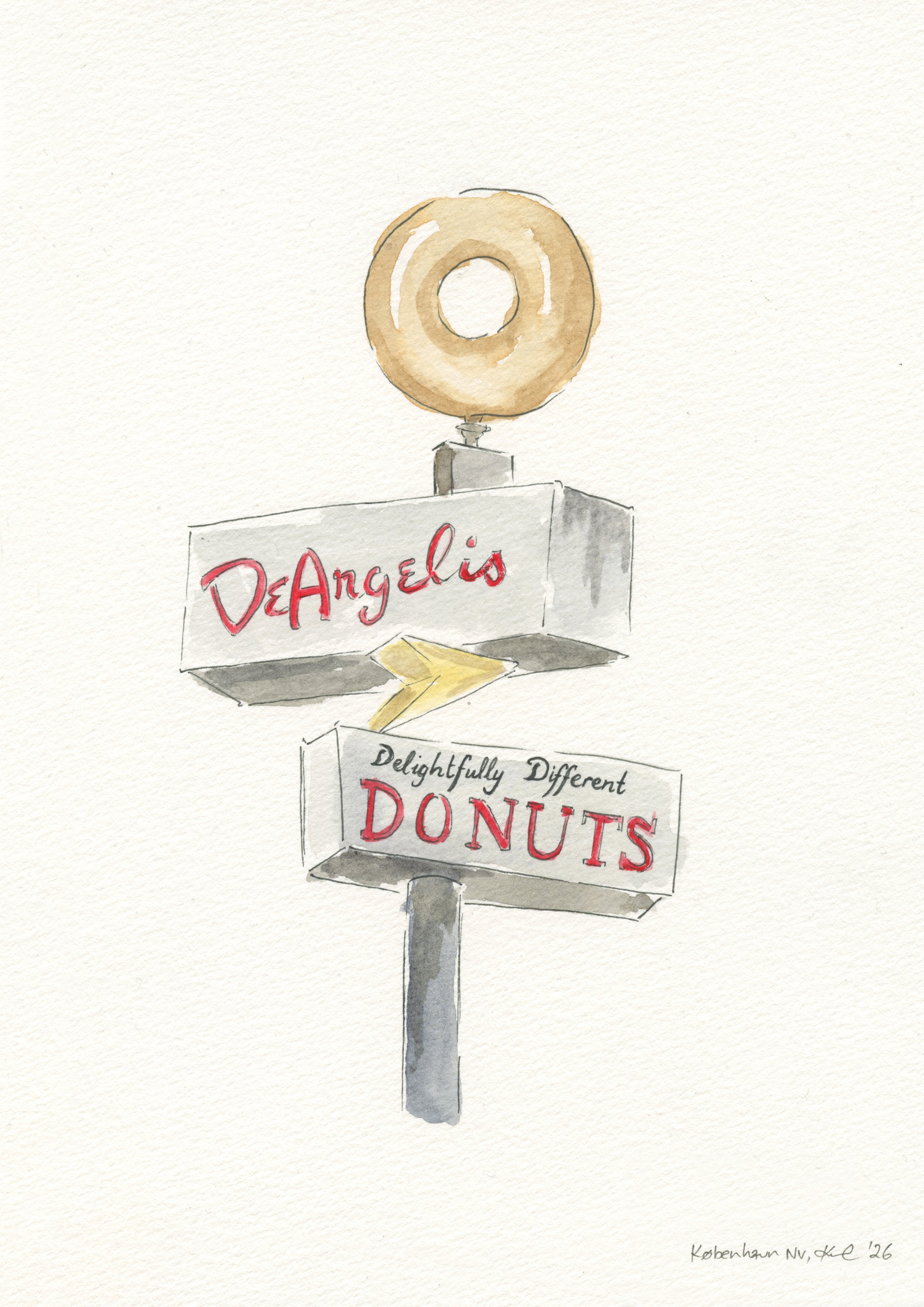 Delightfully Different A4 Print