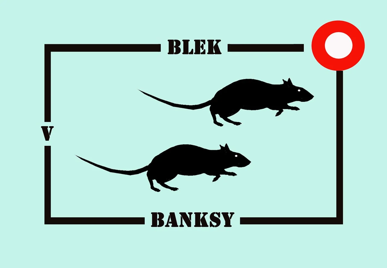 Blek v Banksy
