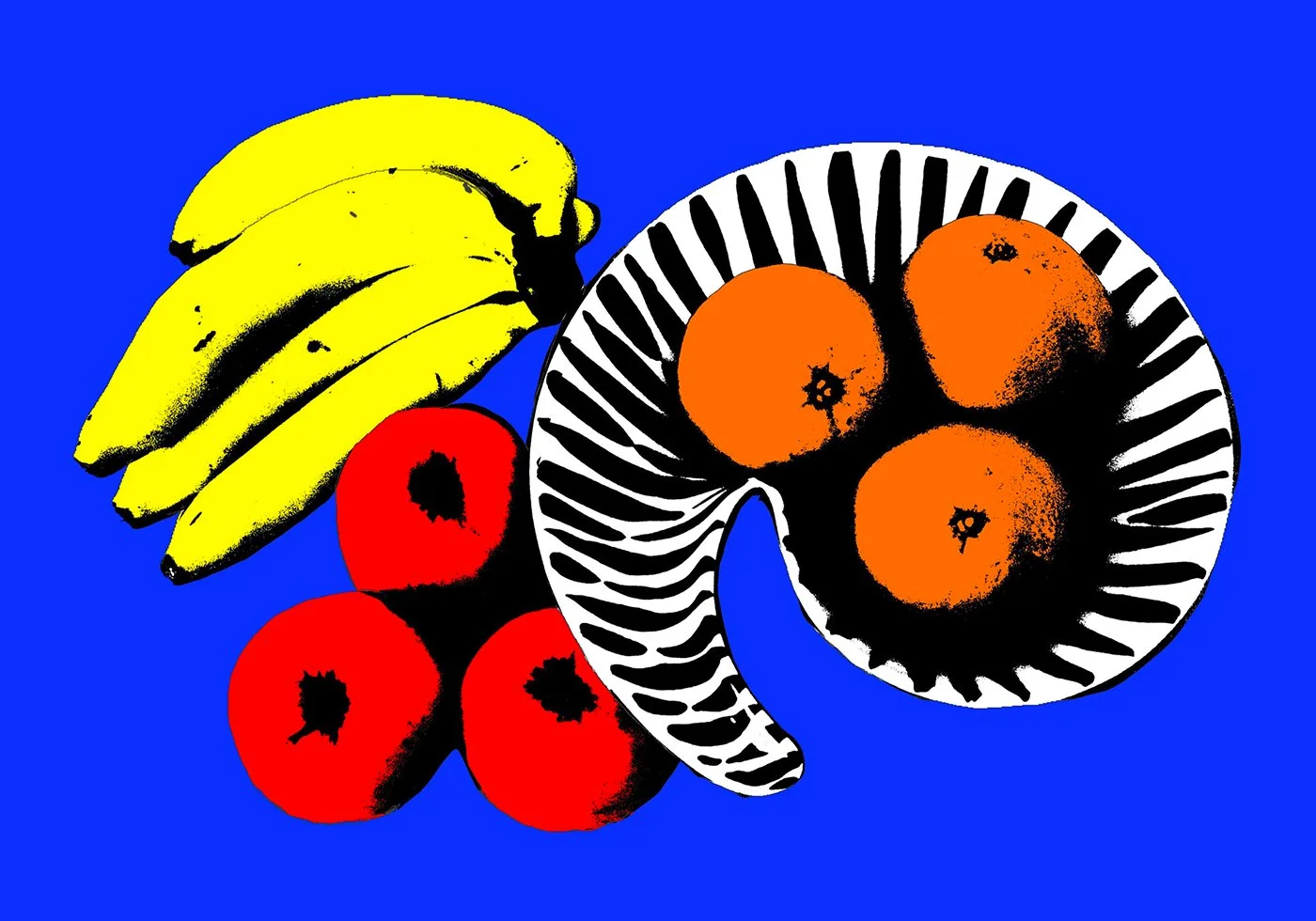 Comma Bowl With Fruit